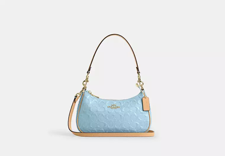 Teri Shoulder Bag In Signature Leather | Bags | Coach | COACH® | Coach (US)