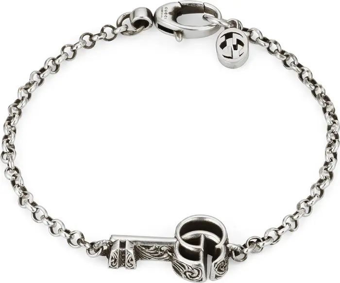 Gucci GG Silver Key Bracelet | Nordstrom | Nordstrom