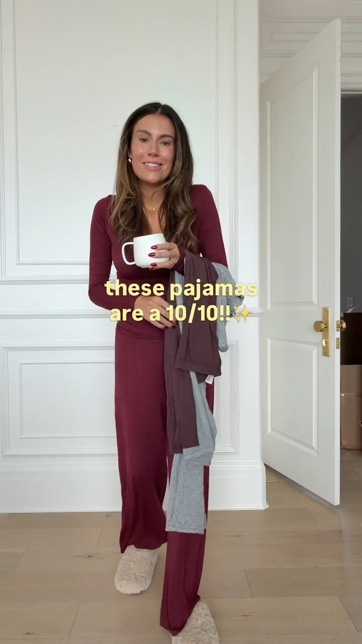 These Amazon pajamas are a 10/10! The softest, coziest ever and come in a bunch of colors 

Wearing size small

Gift for her, Amazon pajamas, holiday pajamas, Christmas pajamas

#LTKSeasonal #LTKOver40 #LTKselfcare