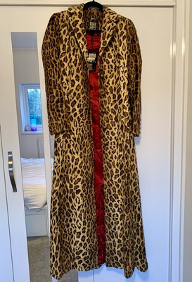 Maxi Biba Leopard Print Faux Coat Womens Size UK 8 BRAND NEW | eBay UK