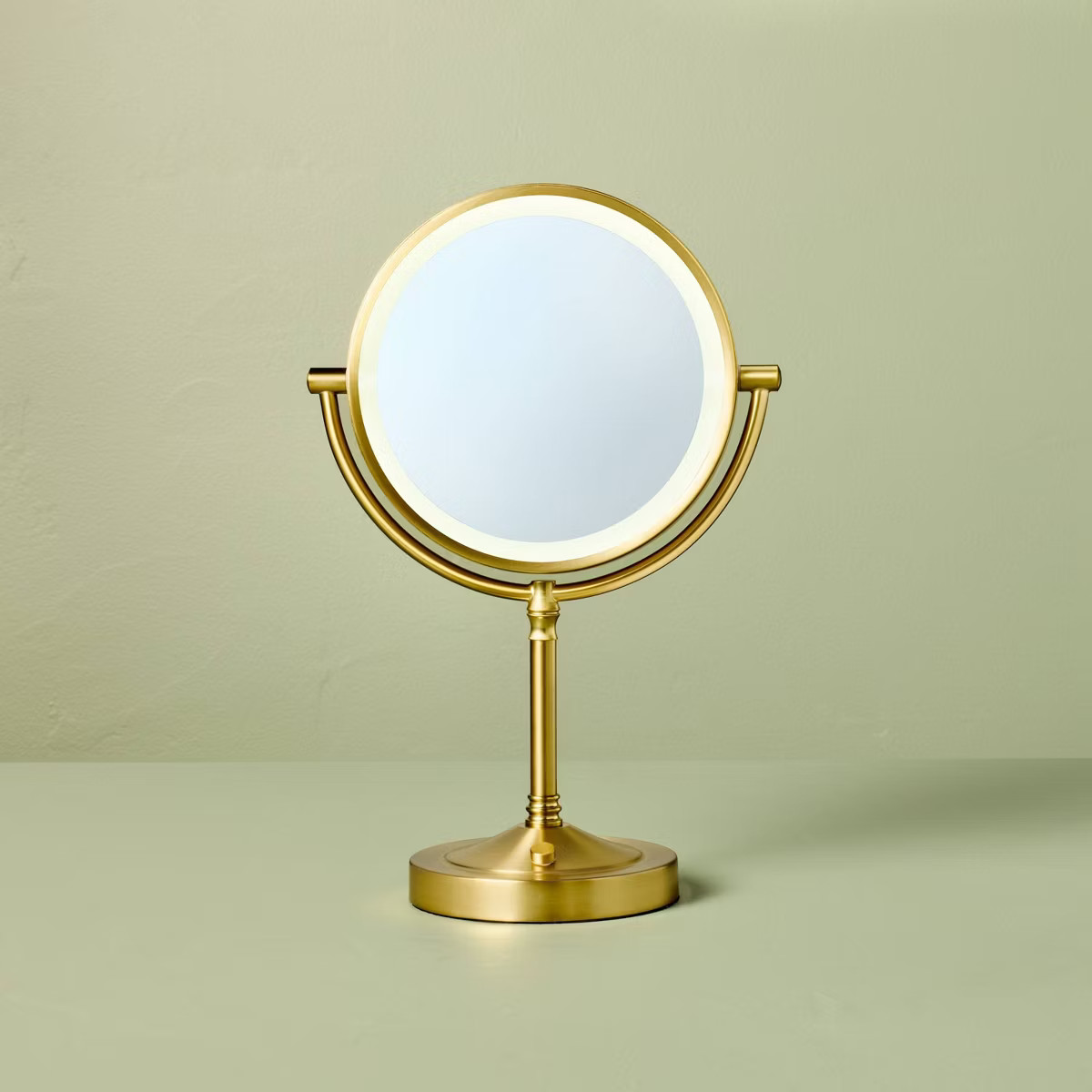 LED Vanity Mirror Brass - Hearth & Hand™ with Magnolia | Target
