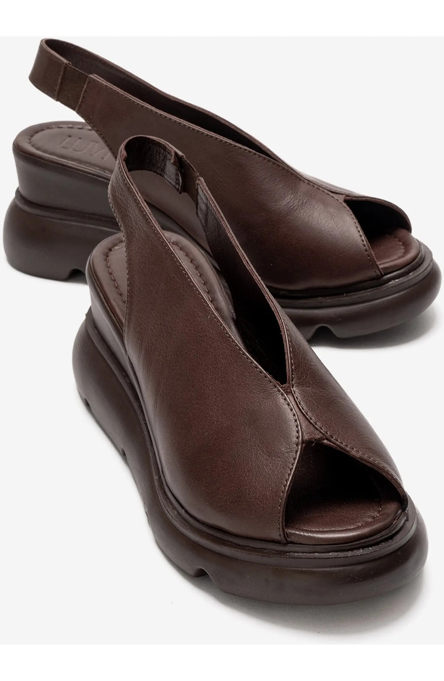 Sam Leather Platform Sandal | Nordstrom