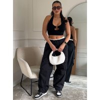 Boux Avenue Parachute pants - Black - 14 | Boux Avenue (UK)