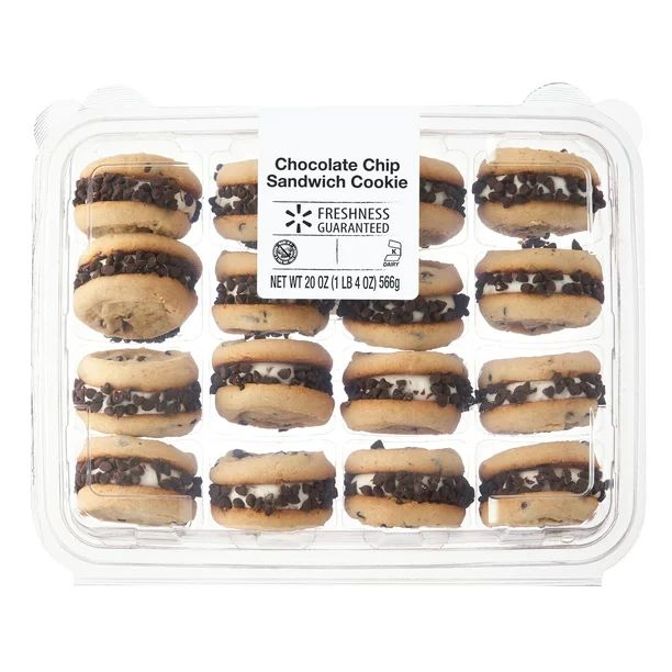 Freshness Guaranteed Chocolate Chip Sandwich Cookies, 16 Count | Walmart (US)