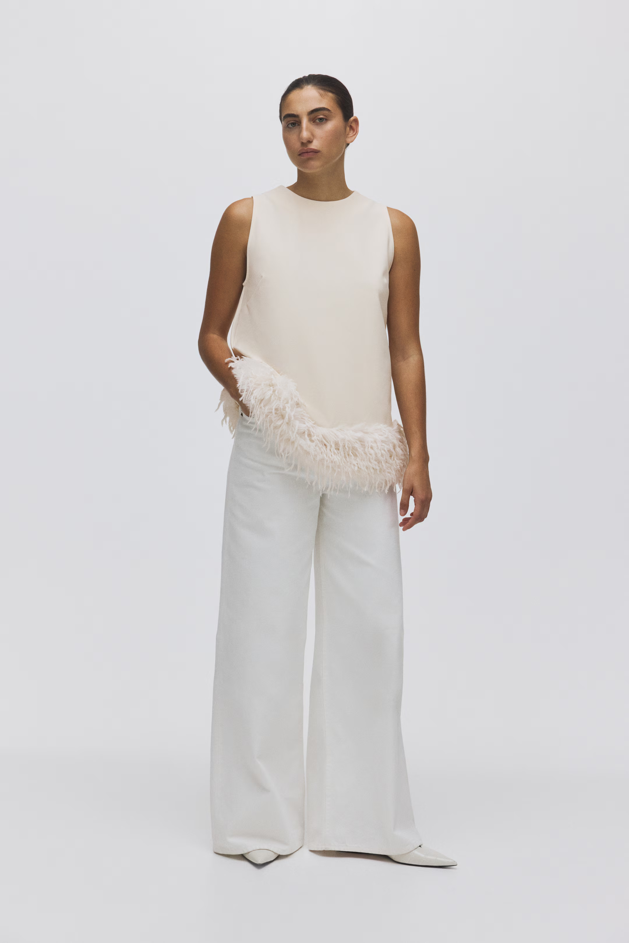 Fringe-trimmed top | H&M (UK, MY, IN, SG, PH, TW, HK)