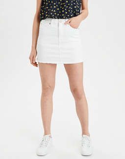 High-Waisted Denim Mini Skirt | American Eagle Outfitters (US & CA)