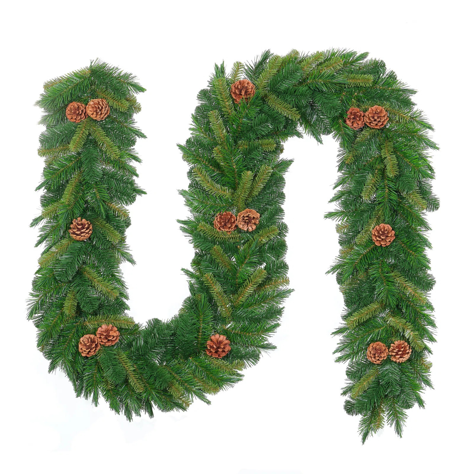 108'' in. Faux Garland | Wayfair North America