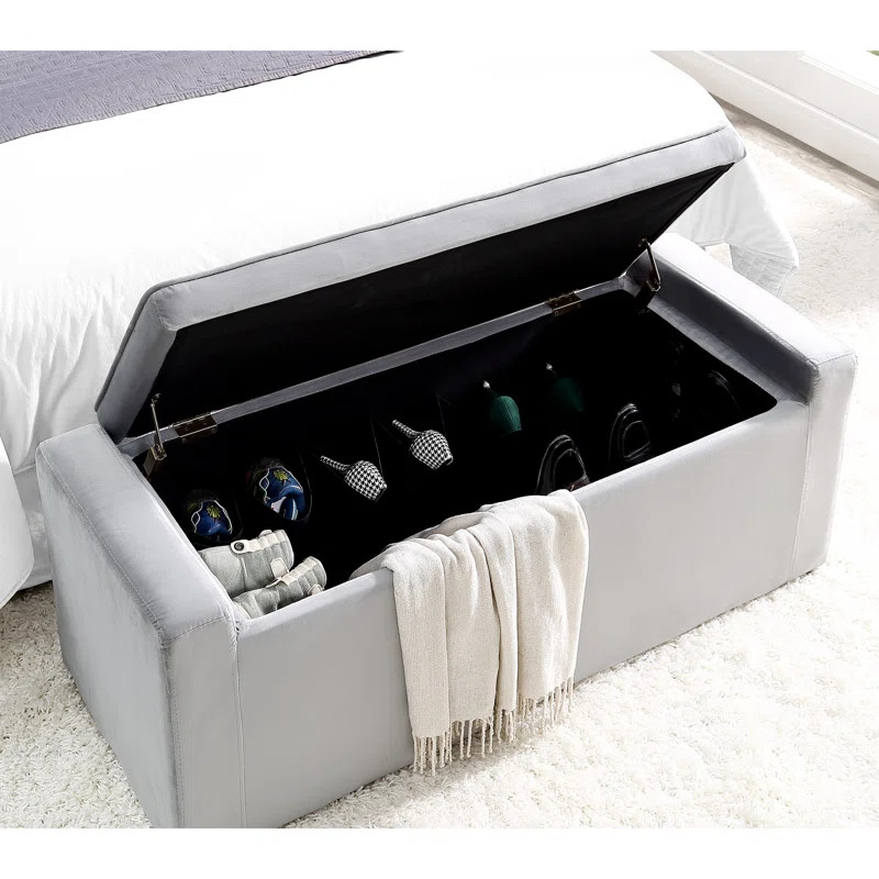 Fasching Upholstered Shoe Storage Bench | Wayfair North America
