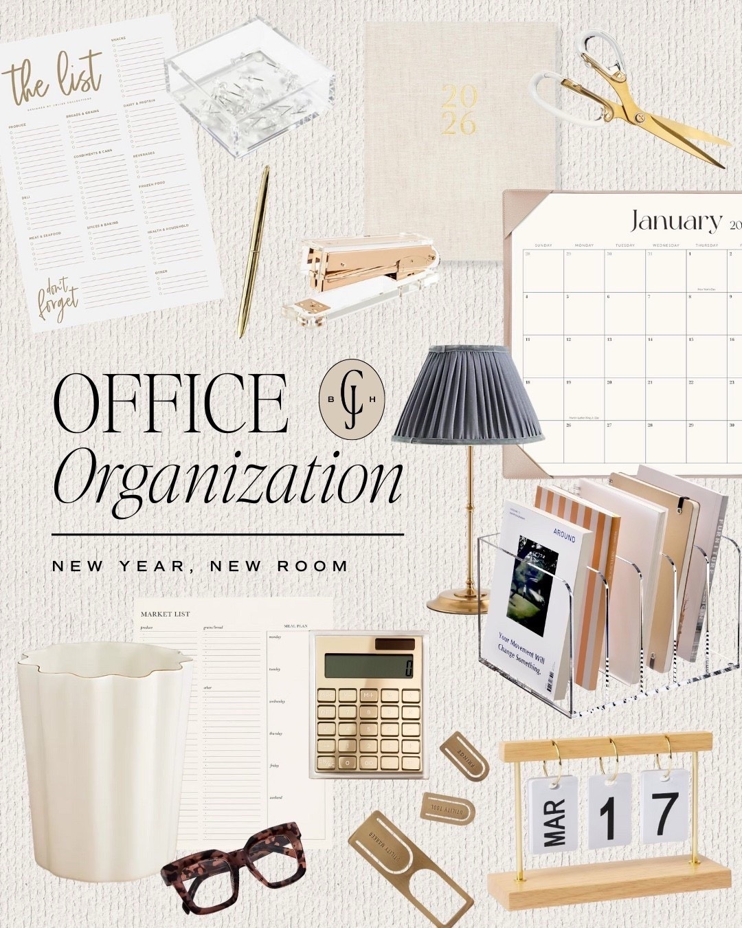 Organizational pieces I’m taking into the New Year for the home office or family station! 


#LTKHome