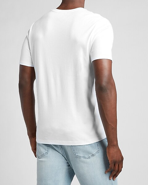 Solid Essential Crew Neck T-Shirt | Express