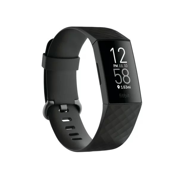 Fitbit Charge 4 (NFC) Activity Fitness Tracker, Black - Walmart.com | Walmart (US)