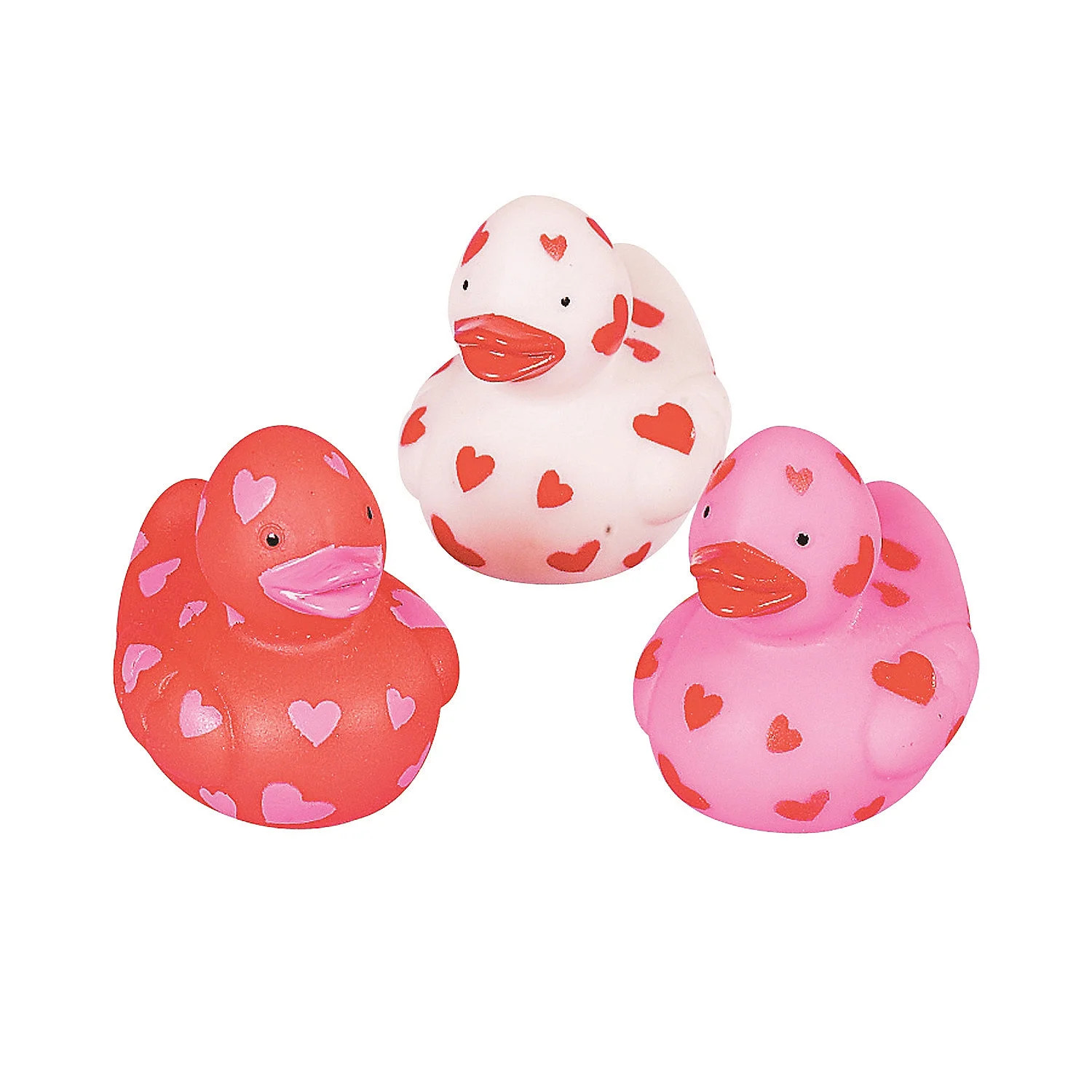 Mini Valentine Rubber Duckies (24Pc) - Party Favors - 24 Pieces | Walmart (US)