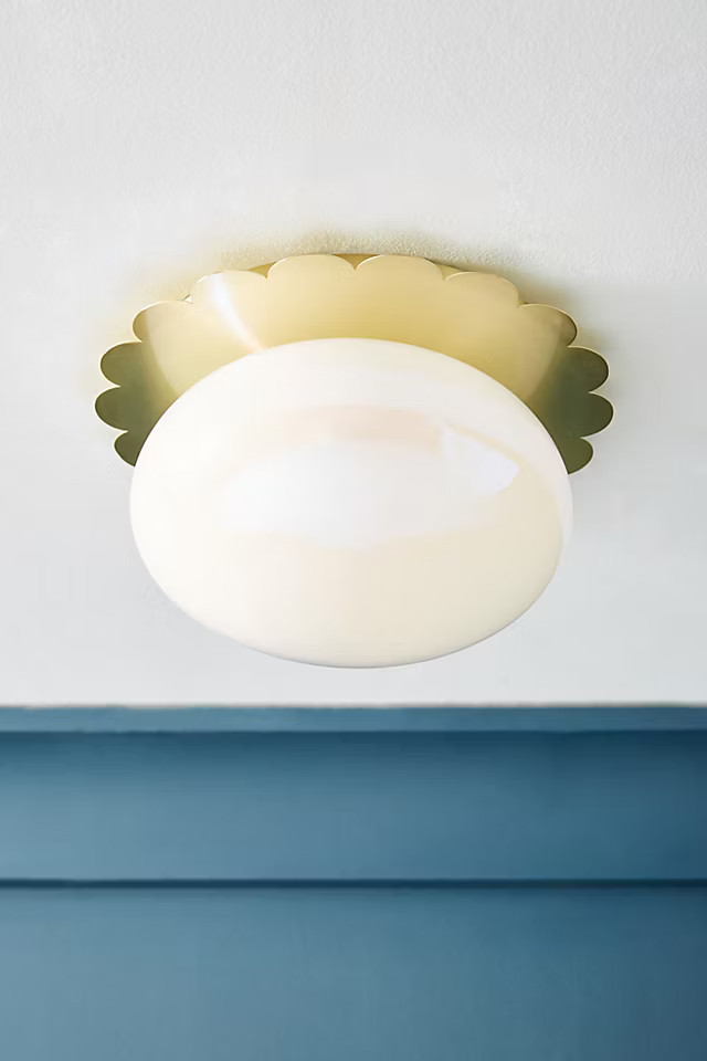Pearl LED Flush Mount | Anthropologie (US)