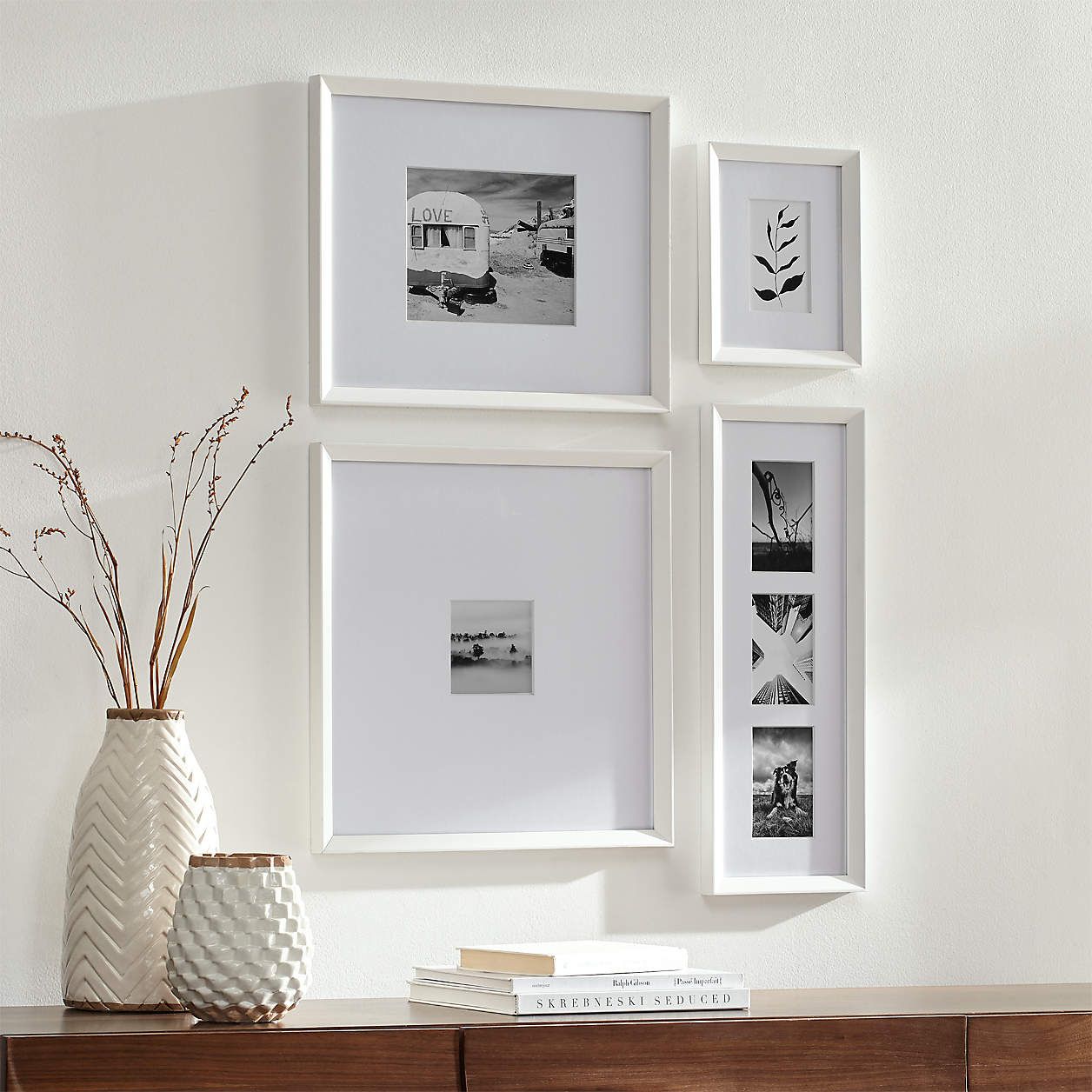Icon Black Frame Gallery, Set of 4 + Reviews | Crate and Barrel | Crate & Barrel