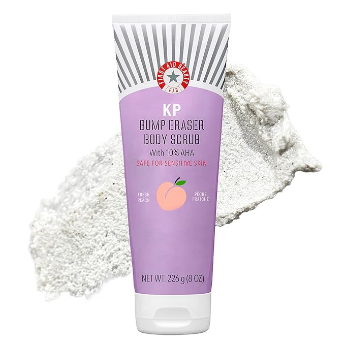 First Aid Beauty - KP Bump Eraser Body Scrub with 10% AHA, Keratosis Pilaris Exfoliator with Glyc... | Amazon (US)