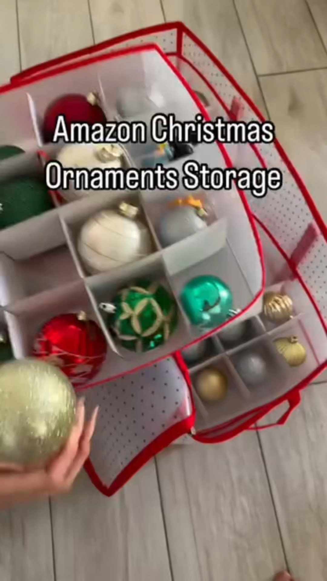 Ornaments storage

#LTKHoliday #LTKHome