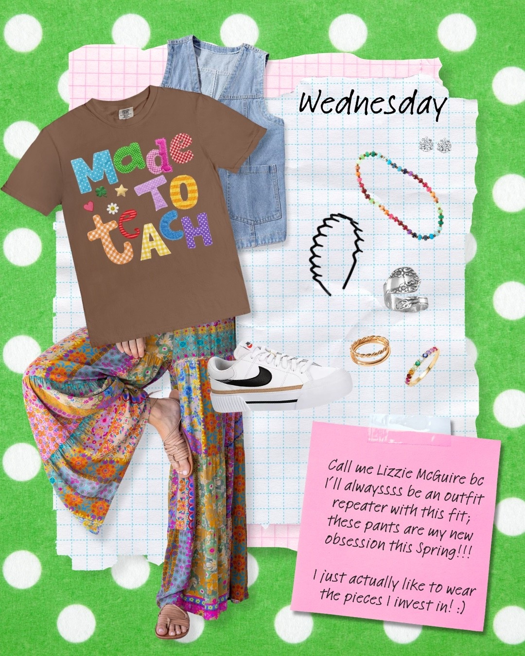 Wednesday’s ootd ☀️🍎 

#LTKWorkwear #LTKgrwm #LTKootd