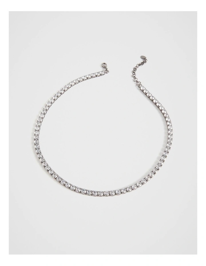 The Camille Statemen Necklace in Gunmetal | Myer