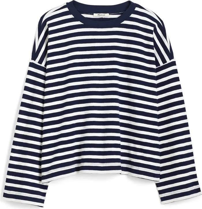 Easy Stripe Long Sleeve Top | Nordstrom