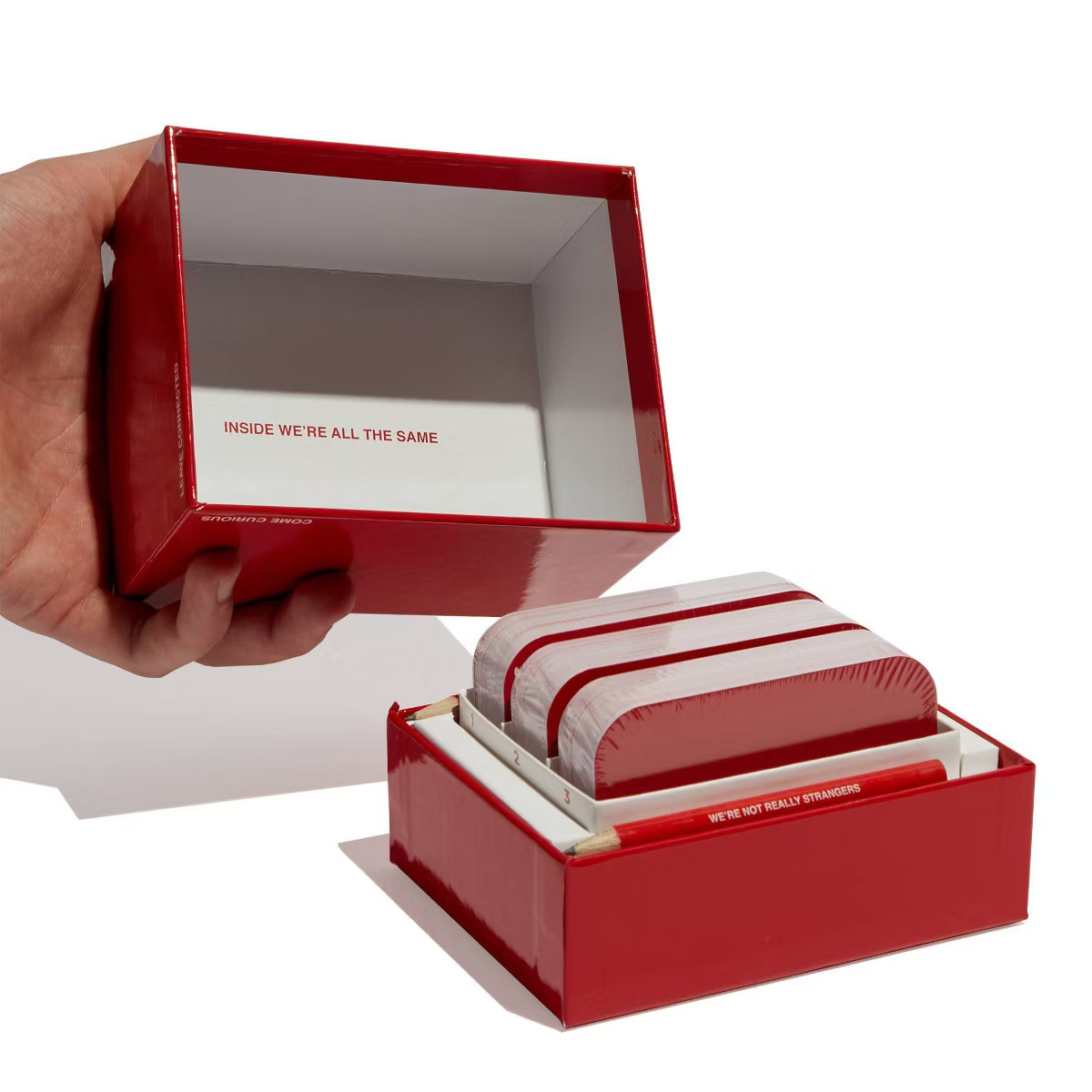 We're Not Really Strangers Game: Creative Thinking Card Set, 2-6 Players, Party Game, 30 Min Play | Target