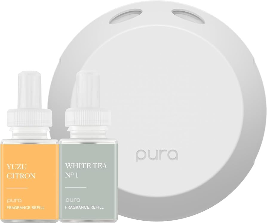 Pura Smart Home Fragrance Device Starter Set - Pura 4 - Scent Diffuser for Home - Includes Fragra... | Amazon (US)