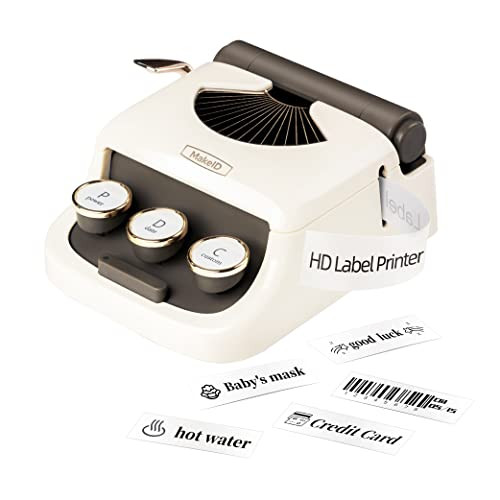 Makeid HD(300dpi) Label Maker Machine with Tape, Q1 Bluetooth Multifunction Thermal Label Printer... | Amazon (US)