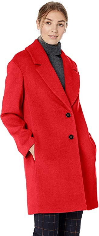 Women's Single Breasted Shawl Collar Coat | Amazon (US)