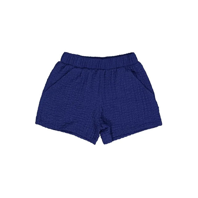 Wonder Nation Girls Textured Fashion Short, Sizes 4-18 & Plus | Walmart (US)