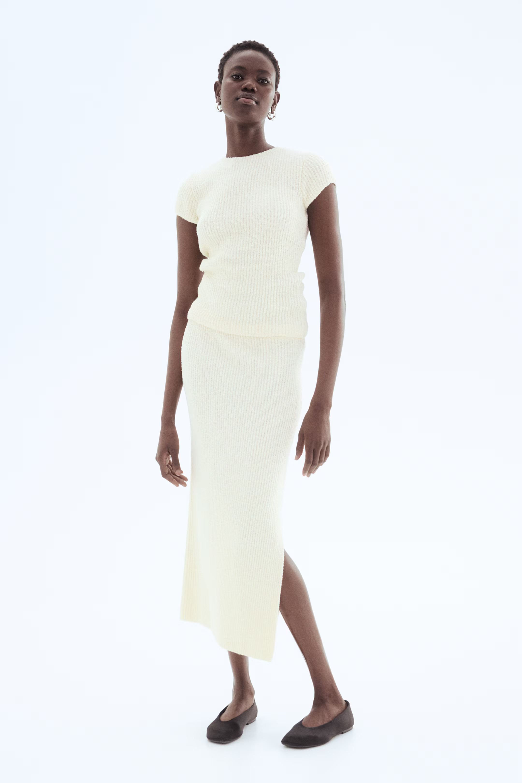 Rib-knit Skirt | H&M (US + CA)