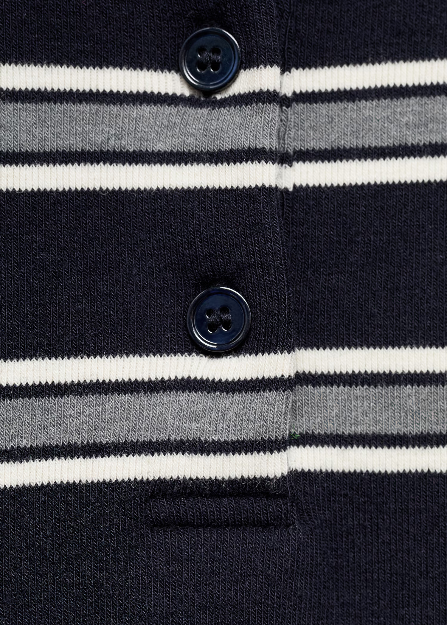 Striped polo-neck t-shirt - Women | MANGO United Kingdom | MANGO (UK)