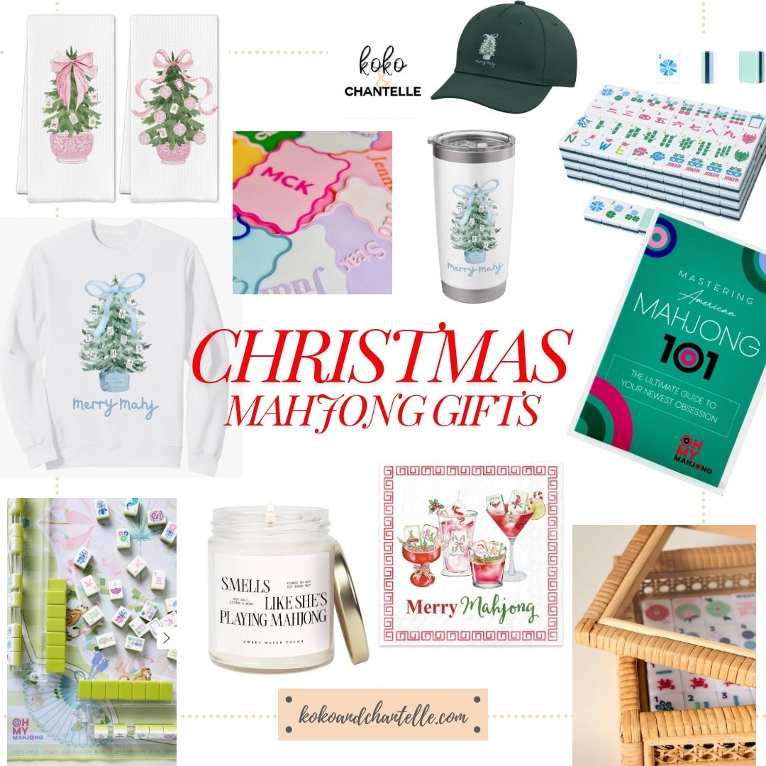 Christmas gifts for the mahjong lover in your family! 

#LTKGiftGuide #LTKmomlife #LTKHoliday
