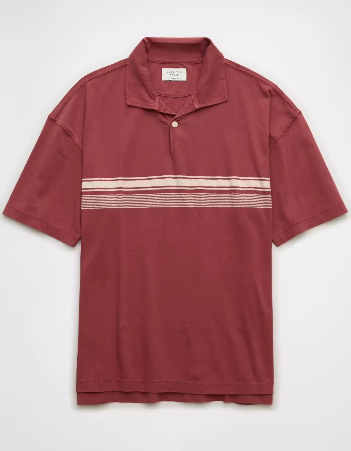 AE Striped Weekend Polo Shirt | American Eagle Outfitters (US & CA)