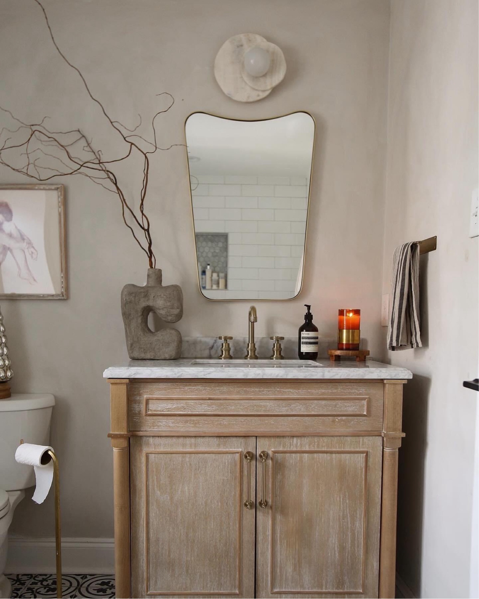 our primary bathroom 🤎