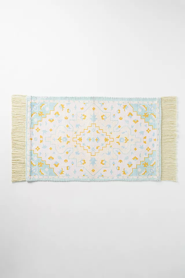 Handwoven Mona Bath Mat | Anthropologie (US)