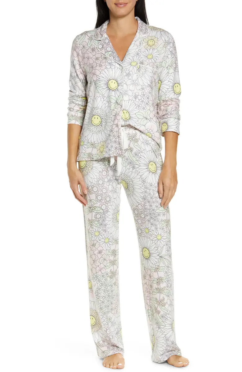 Smiley Blooms Pajamas | Nordstrom