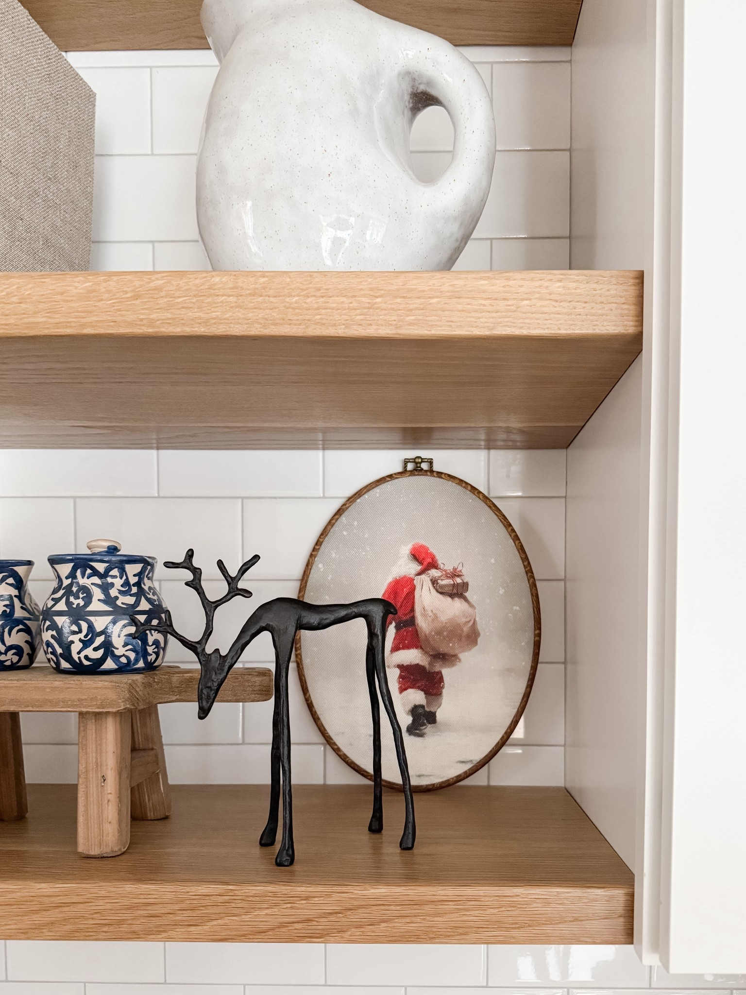 Kitchen home decor winter decor holiday decor vase and stems shelf styling Amazon holiday 

#LTKFindsUnder50 #LTKHome #LTKHoliday