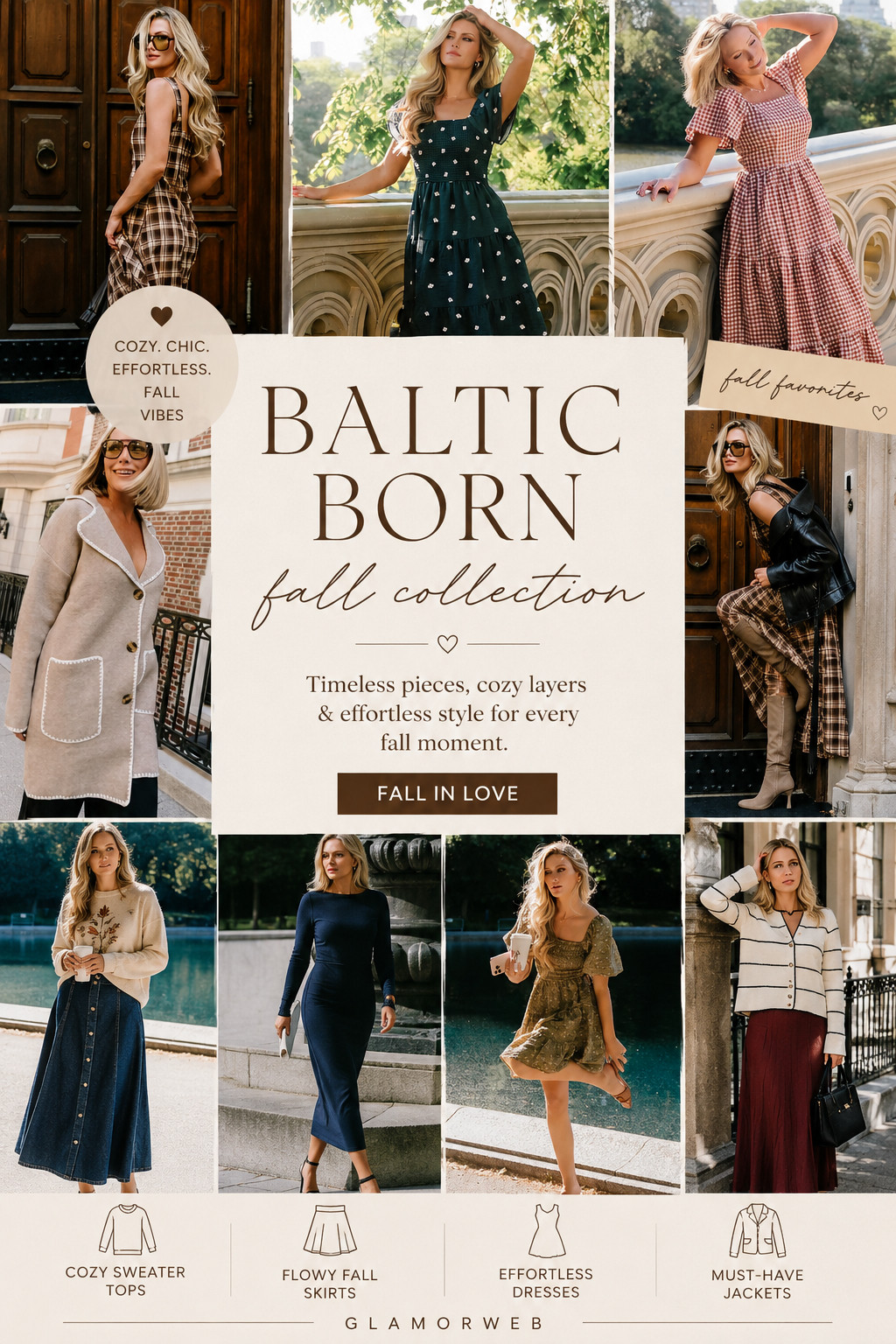 Fall fashion but keep it simple and cute 🤎🍂 Baltic Born pieces are perfect for that easy, everyday style. I love how everything layers so well — skirts with sweater tops, dresses with jackets, all in the prettiest fall tones ✨ These are the outfits you’ll never second guess 🍁

#SimpleFallStyle #BalticBornLooks #AutumnOutfitIdeas #CozyNeutralStyle #FallFashionDaily #LayeringSeasonStyle #ChicCasualFall #LTKOutfits 

 #LTKootd #LTKSeasonal #LTKSaleAlert