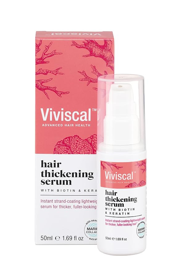 Viviscal Hair Thickening Serum, Instant Lightweight Hair Product, Leave-in Elixir for Thicker, Fu... | Amazon (US)