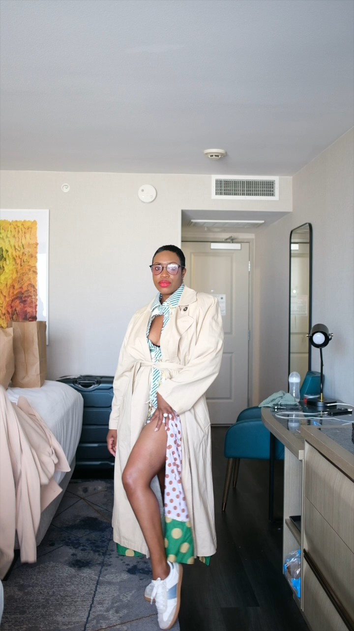 I love a dress + sneaker combo. The trench on top was the perfect addition. Worn for sightseeing day in San Fran 

#LTKStyleTip #LTKTravel