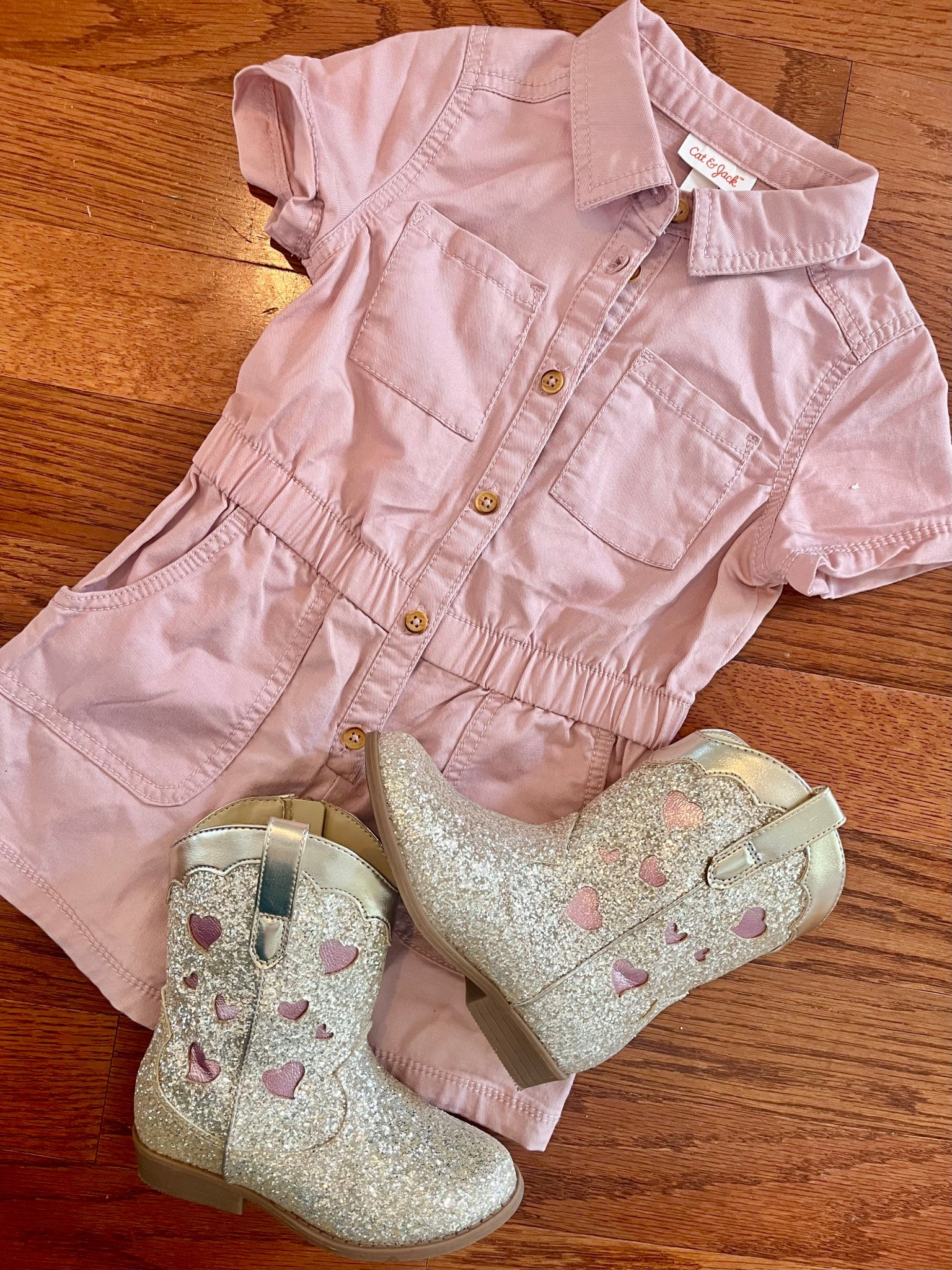 Toddler girl outfit from Target. The most precious little cowgirl boots 🩷

#LTKBaby #LTKKids #LTKFamily