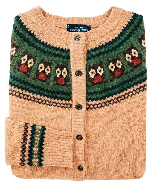 Woodland Owl Cardigan | Kiel James Patrick