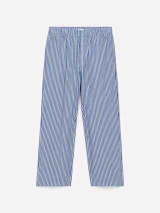 Poplin Pyjama Trousers – Blue/Striped – Men – ARKET GB | Arket UK