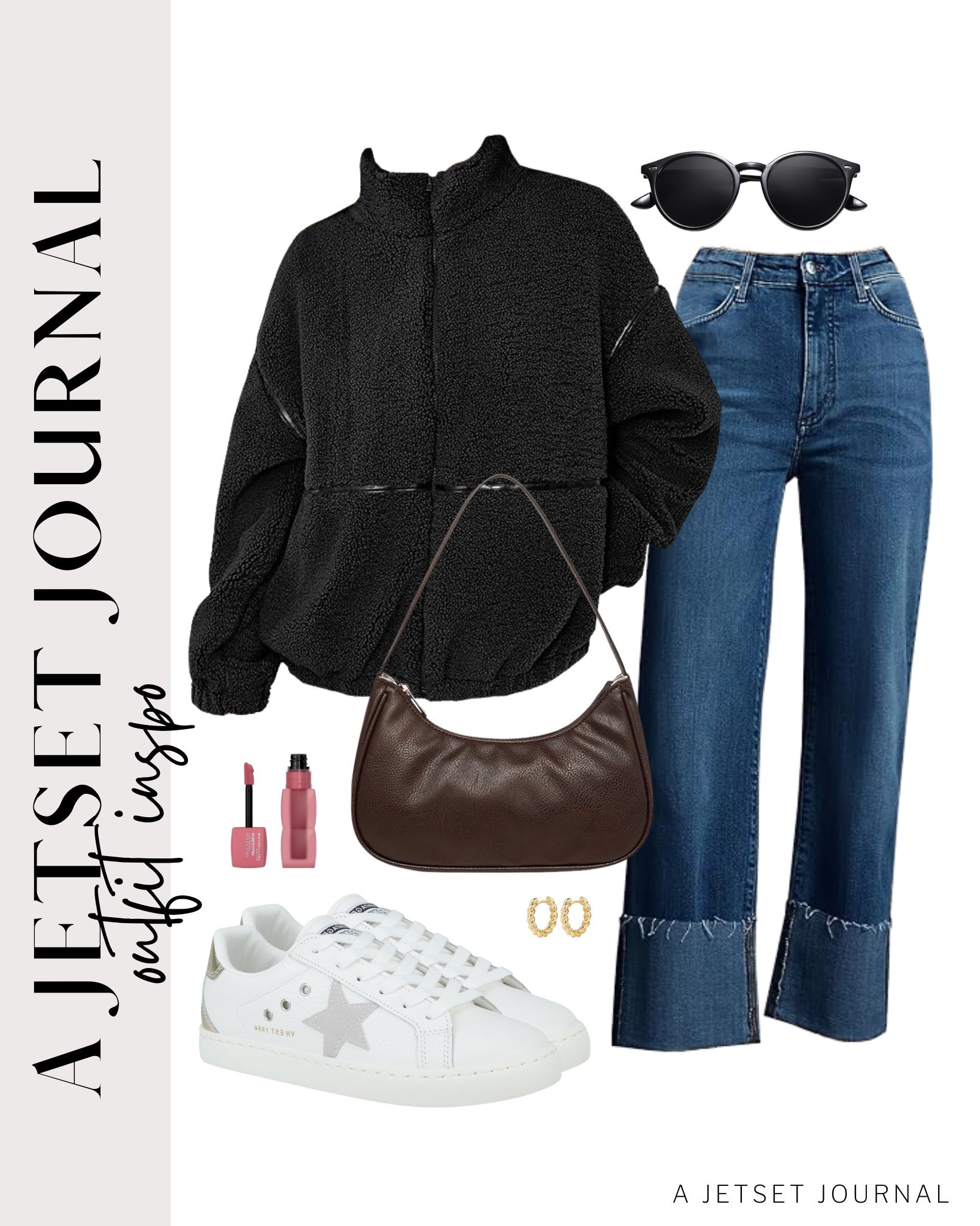 This cozy fleece jacket and stylish jeans are perfect for a day out!
fleece zip up jacket, maybelline teddy tint, gold chunky hoop earrings, outfit idea, viral style, casual outfit idea, running errands, fall style, comfy shoes, trendy look, capsule wardrobe, Amazon finds, affordable style, fall outfit idea

#LTKFindsUnder50 #LTKU #LTKSeasonal