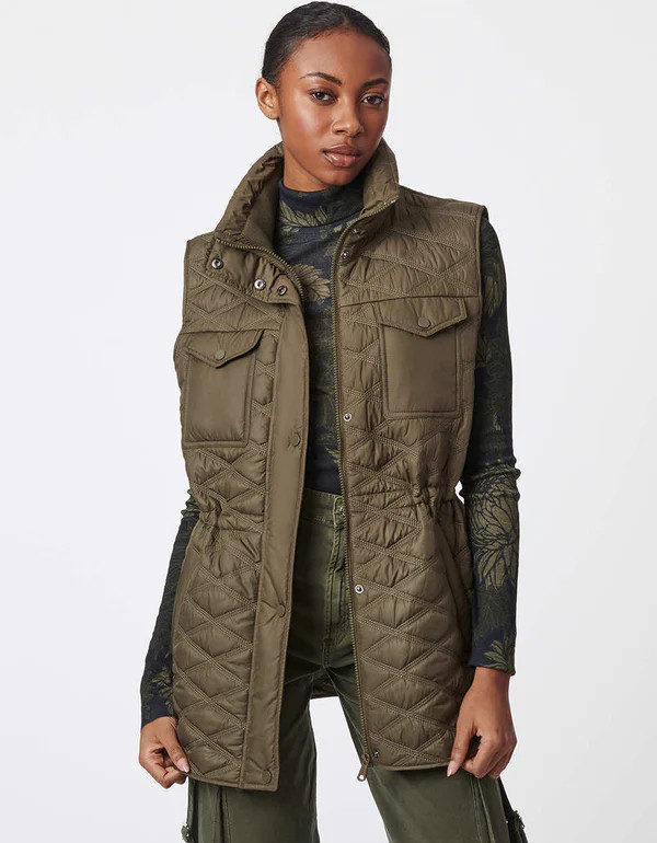 Glamp Utility Puffer Vest | Bernardo Fashions