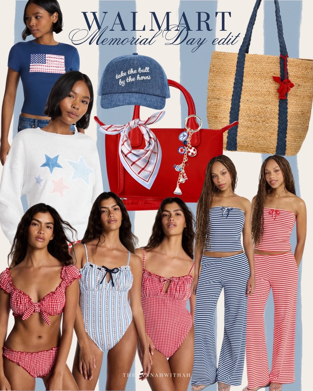 Feeling patriotic? These Walmart red, white & blues are my favorite last-minute Memorial Day weekend favorites 🇺🇸

#LTKSeasonal