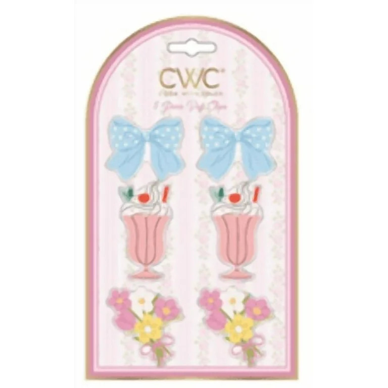 CWC 6 PIECE BAG CLIPS SET MLK SHKE | Walmart (US)