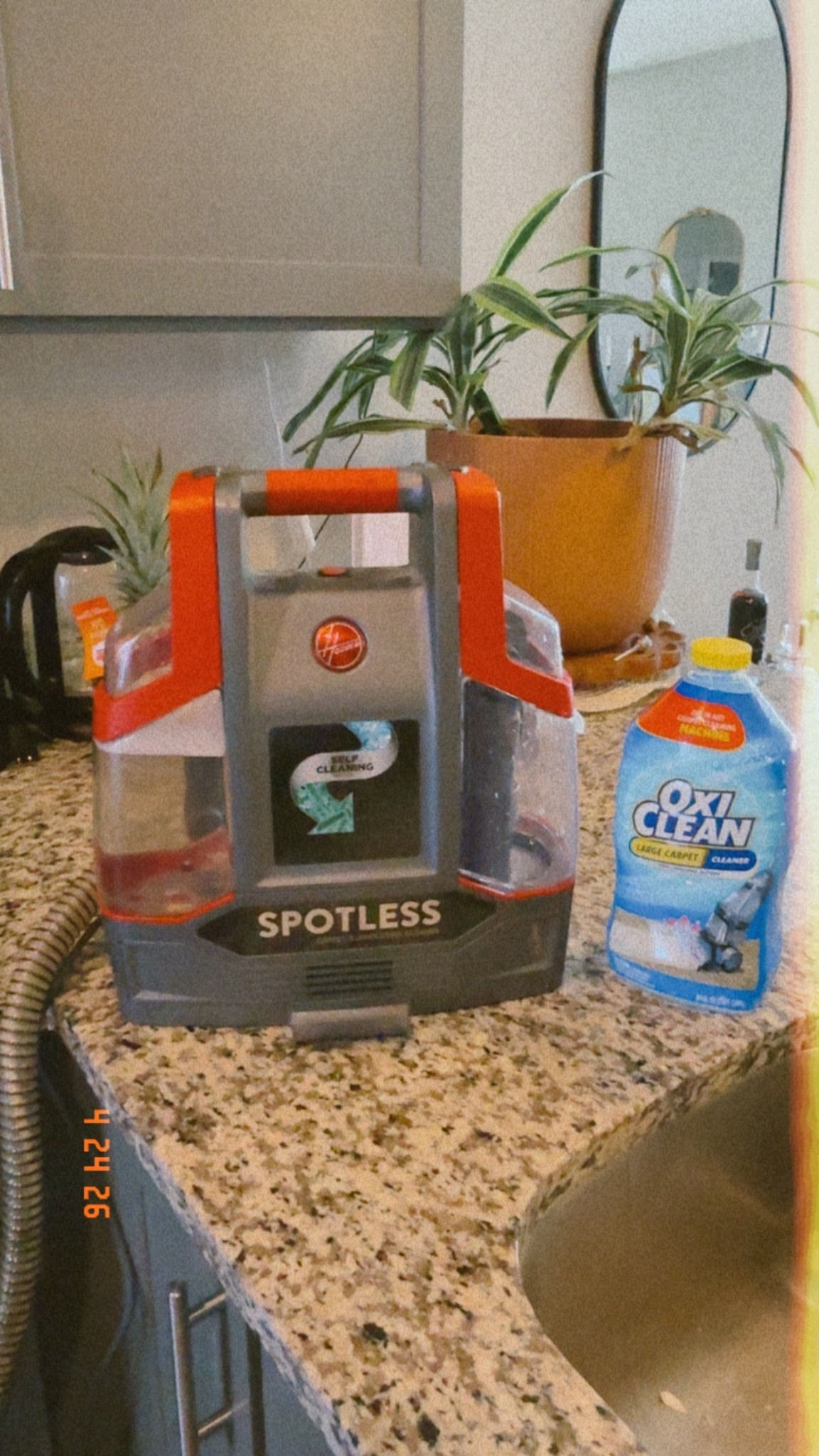 Hoover Spotless Portable Carpet & Upholstery Spot Cleaner Machine, for Carpet, Rugs, and Upholstery, 5 Oz. Pet Solution, Self Cleaning, FH11300

#LTKMothersDay #LTKmomlife #LTKdayinmylife