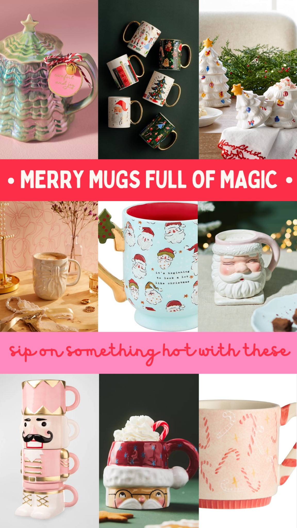 holiday gift guide 2024 | merry mugs full of magic … 

#LTKHome #LTKGiftGuide #LTKHoliday