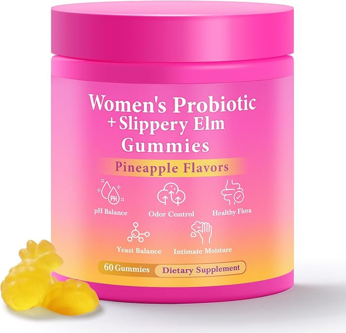 BURMINY Her Juicy Feminine Probiotics Gummies, Premium Feminine Balance Probiotics with Slippery ... | Amazon (US)