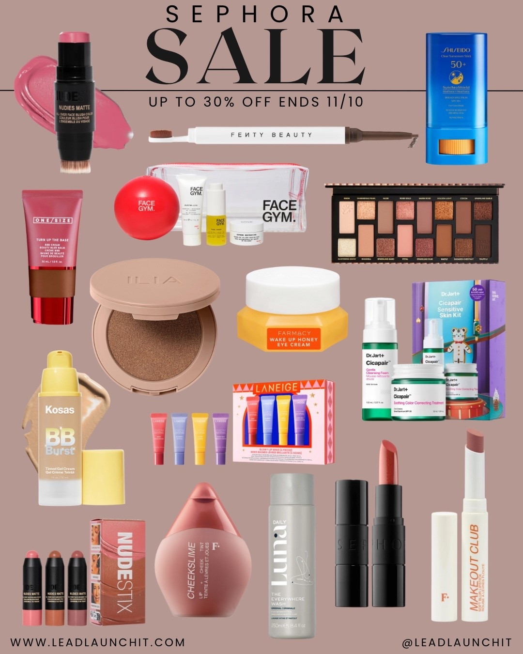 🚨 SEPHORA SALE ALERT 🚨 Up to 30% OFF ends 11/10!! My cart is packed with these top-rated must-haves 👀✨ I linked everything in my LTK so you don’t miss out — these sell out FAST!
#SephoraSale #LTKBeauty #LTKFinds #BeautyDeals #MakeupMustHaves #LTKSaleAlert #SkincareLover #HolidayBeauty